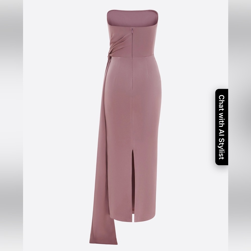 Alex Perry Strapless Twist Dress - Picture 4 of 6